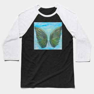 free wings in the clouds Baseball T-Shirt